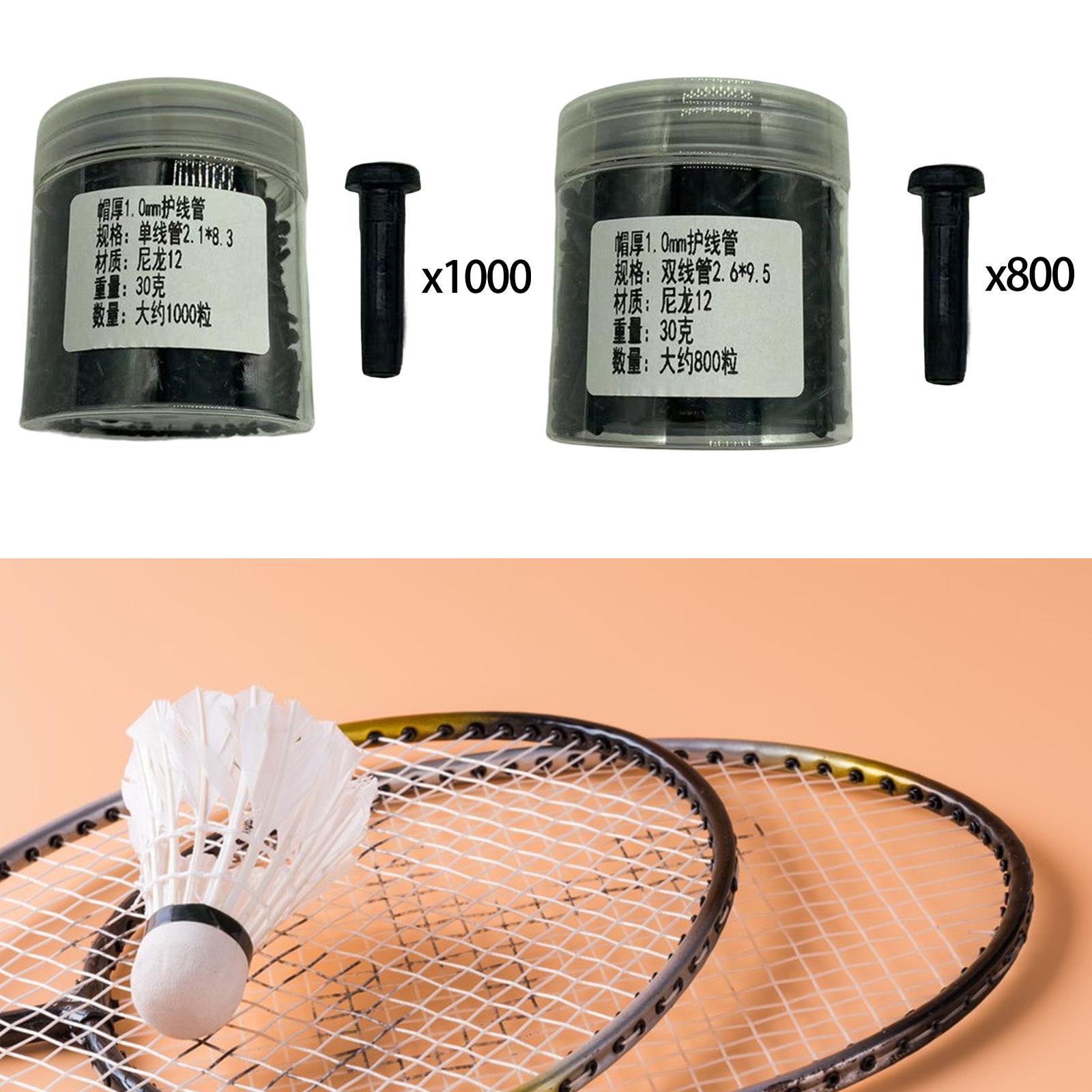 Badminton Youtube - 軽量バドミントンラケットグロメットアイレットナイロンチューブ保護具交換用アクセサリー（テニスとバドミントン用）