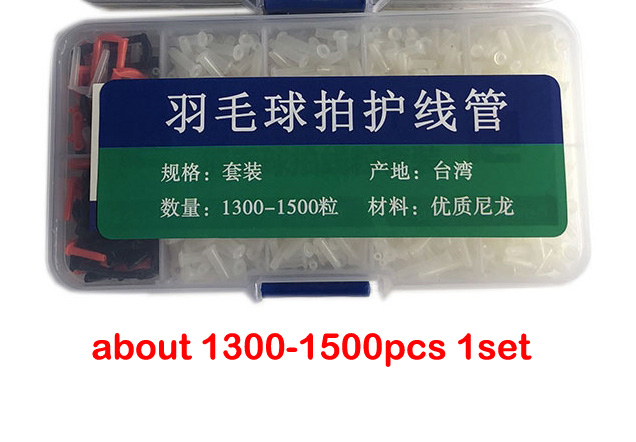 1500 ピース/箱バドミントンラケットラケットグロメットア - Badminton Youtube のレビューと価格