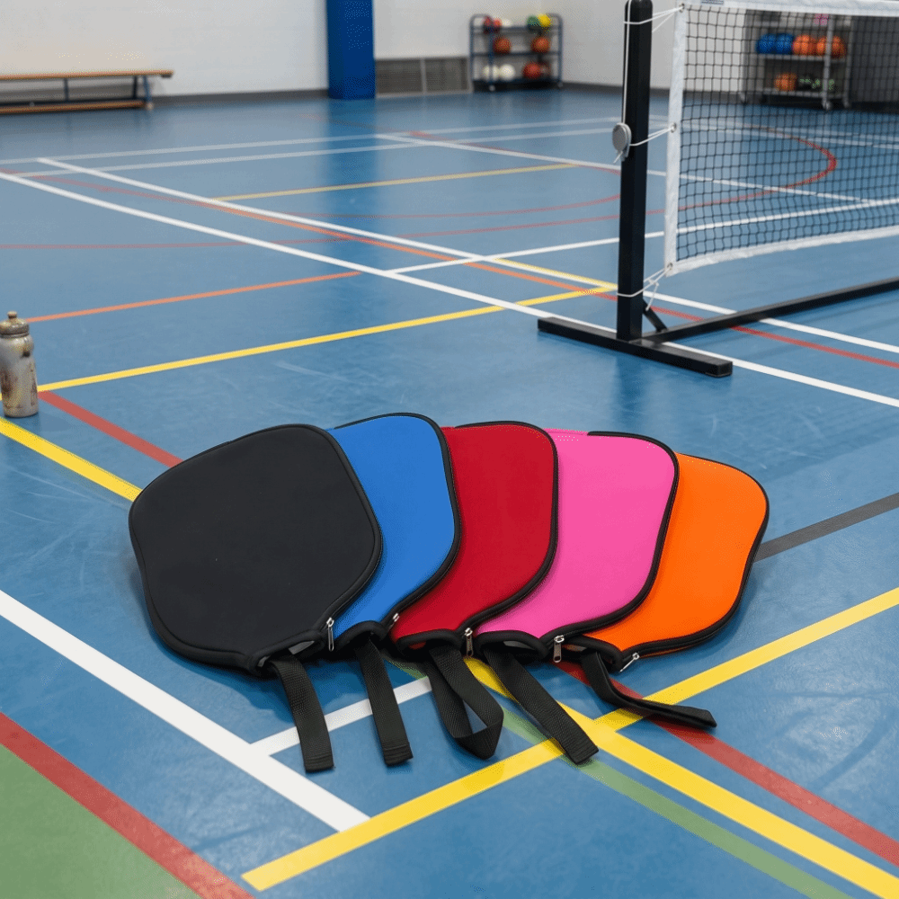 軽量ピクルボールパドルカバー 防水ネオプレン製ピクルボールラ - Racket Cover Bag のレビューと価格