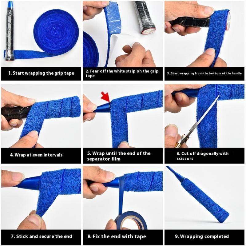 新製品 1セット 5m/10m タオルグリップ バドミントン - Badminton Field のレビューと価格