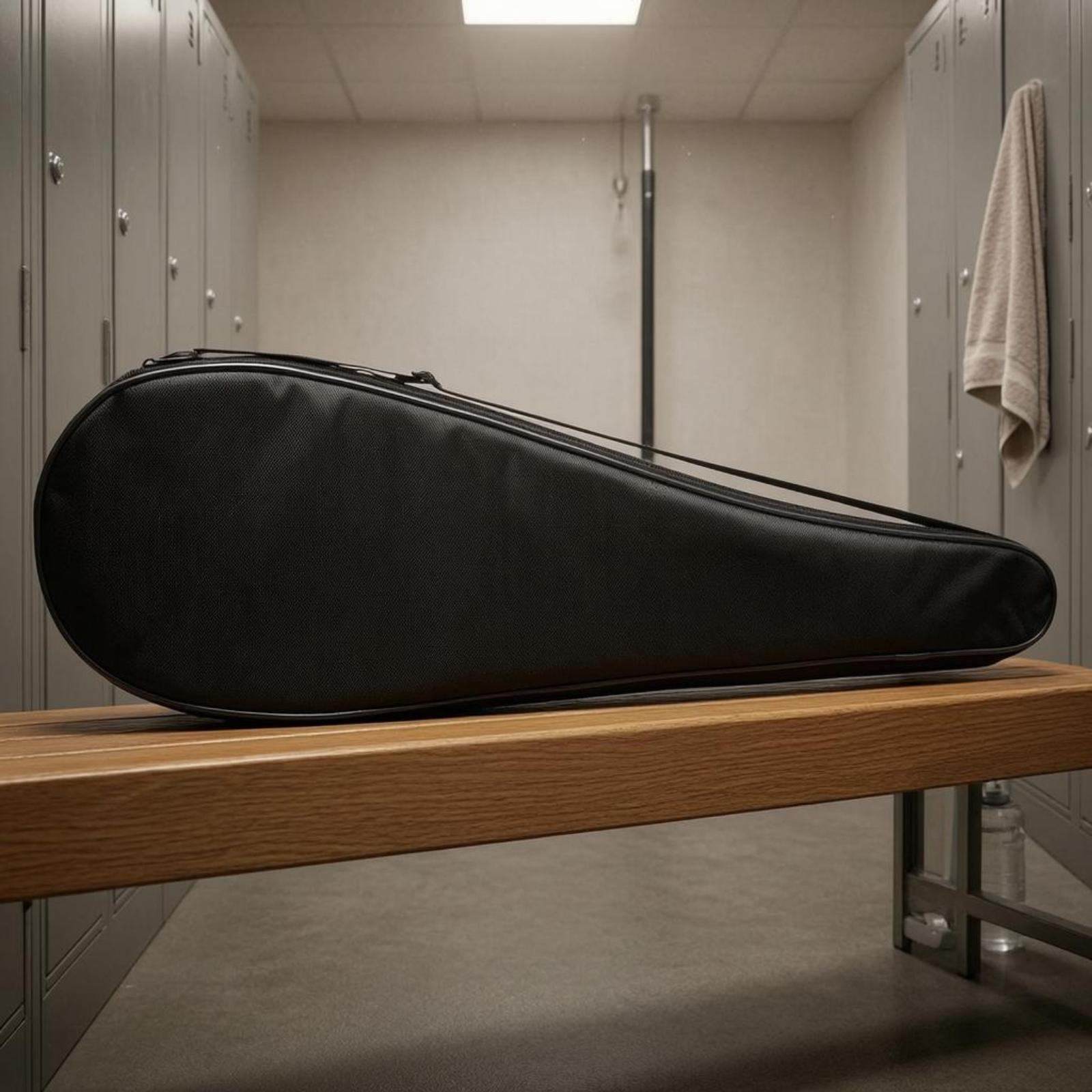 ラケット収納ケース スクワッシュラケット用 ティアドロップ型 - Racket Cover Bag のレビューと価格