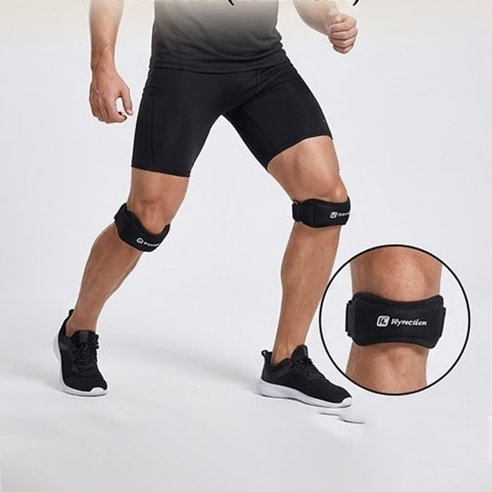 2 PC スポーツ保護膝蓋骨ストラップバスケットボールバドミ - Badminton Field のレビューと価格