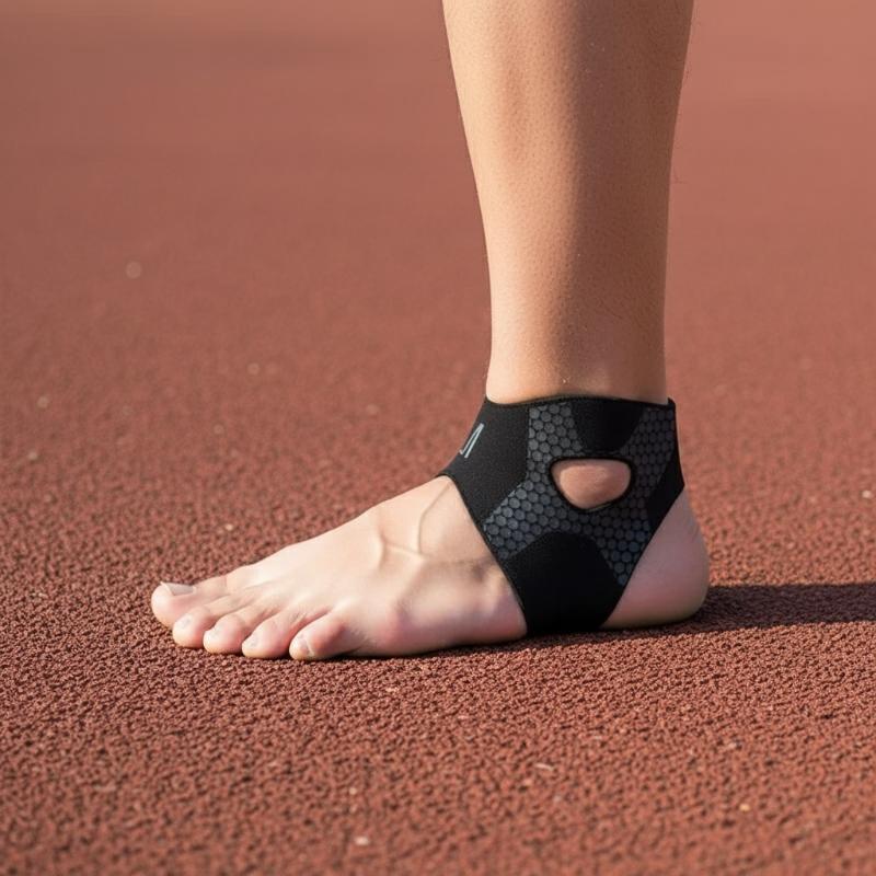 足首プロテクター 2個セット ランニング用 関節サポート付き - Ankle Support Badminton のレビューと価格