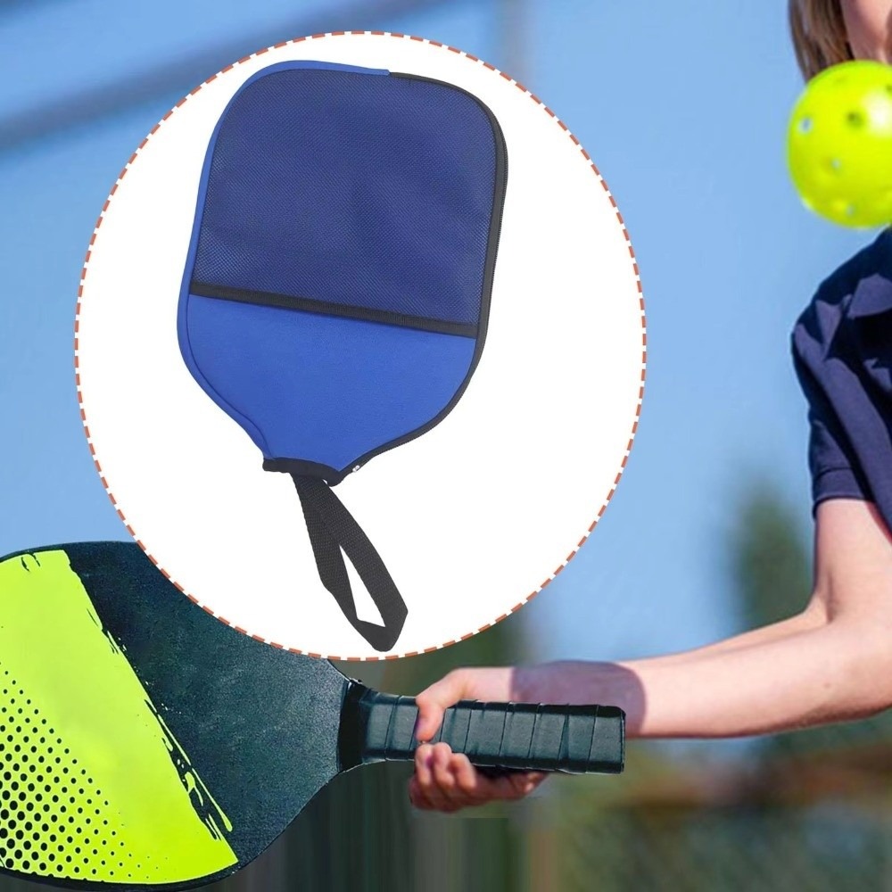 ジッパー付きポーチ ピックルボールラケットカバー 防水設計  - Racket Cover Bag のレビューと価格