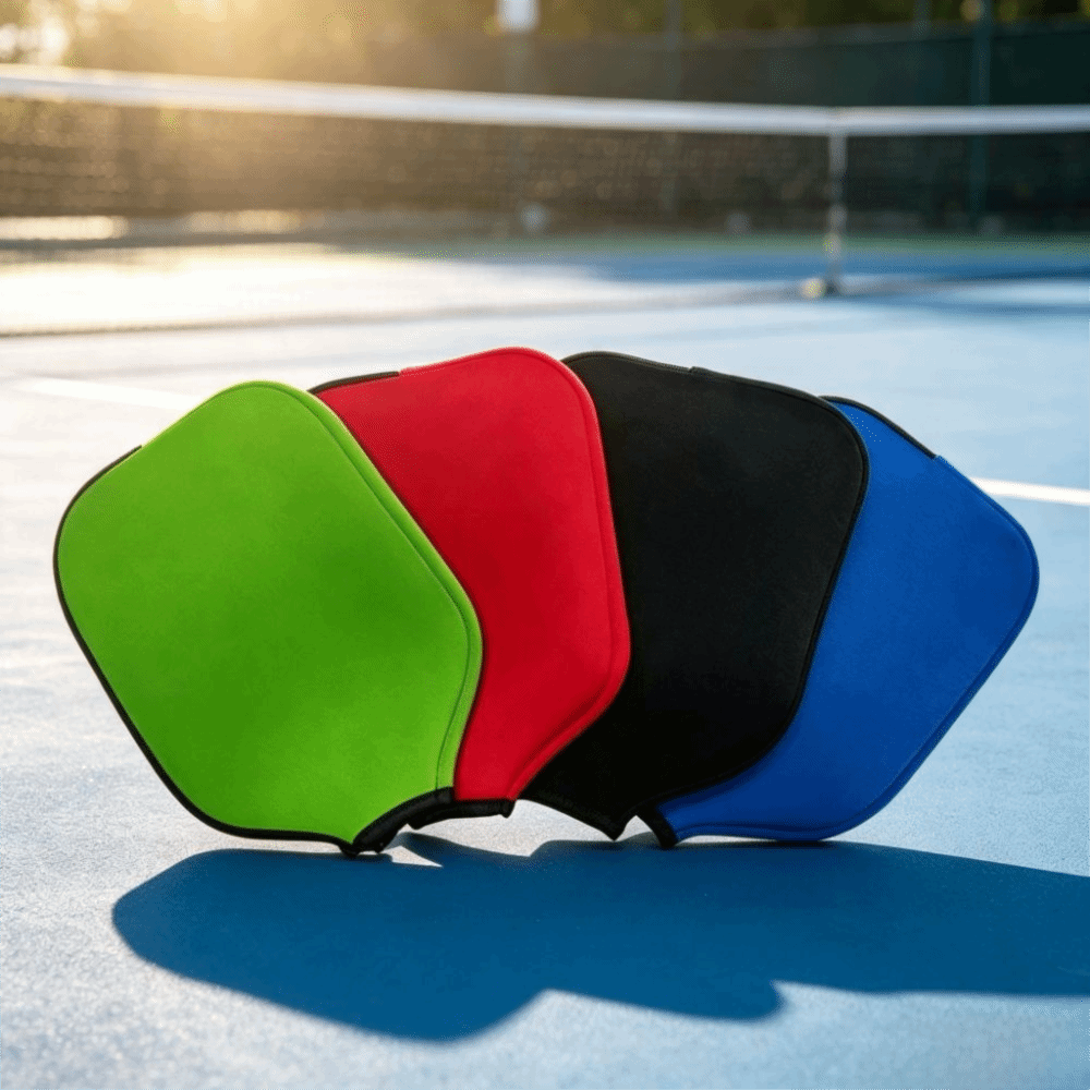 ネオプレン素材のピクルボールパドルカバー、ジッパー付き、軽量 - Racket Cover Bag のレビューと価格